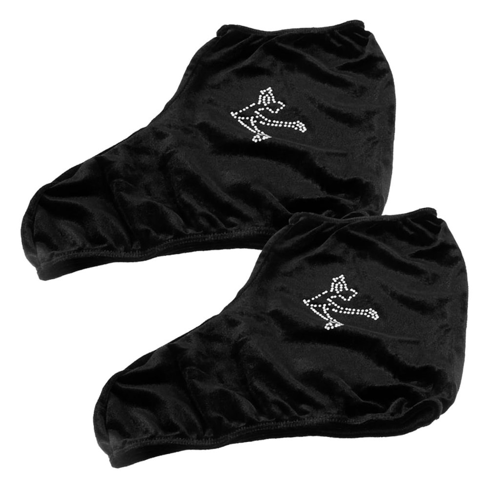 BRIGHTFUFU Skating Boot Covers Elastic Ice Skate Blade Protectors for Hockey Figure Skates Comfortable Material Fits for Men Women
