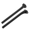 Kqcibz Bike Seatpost Clamp for Carbon Saddle Rails Adapter 7x7mm Bicycle Seatpost Tube Oval/Round Clips Cycling Accessories, Black view 4