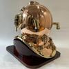 NineFit Basics SS-Nautical Mart Mark V US Navy Full Size Copper and Brass Diving Helmet Exclusive Collection with Stand Divers Helmet, Same As PIcture view 3