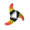 DNRJEWTA Surfboard Fins Fins G5 Surfboard M Size Orange Yellow Gradient Surf Fin Tri Fin Set Fiber Honeycomb Surf Accessories Wassersport Surfing Accessories view 3