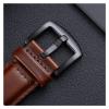MLBEIU 316L Stainless Steel Watch Strap Clasp Silver Black Brushed 18mm 20mm 22mm Pin Buckle For Each Watch Band(Silver Buckle,22mm) view 4