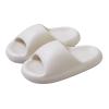 Ladies sandals and slippers Fashion Personality Slippers Women Summer Fashion Casual Couple Outside Thick Bottom Senior Sense Home Sandals Men Slippers Shower Slippers ( Color : Rice White , Size : 40 view 1