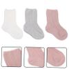 COOLHIYA 3pairs Warm Socks for Boy Girl Mid Tube Socks for Newborns s Months Breathable for Spring Autumn Comfort view 3