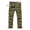 Men's Multi-Pocket Ripstop Tactical Pants Lightweight Outdoor Hiking Work Pants Loose Straight Cargo Trousers (Army Green1,31) view 1