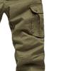 Men's Multi-Pocket Ripstop Tactical Pants Lightweight Outdoor Hiking Work Pants Loose Straight Cargo Trousers (Army Green1,31) view 3