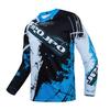 Kids Cycling Jersey Downhill Shirts 4-14 Years for Girls Boys Clothing Long Sleeve Powersports Teenagers Mountain Bike MTB Child Quick Dry Bicycle BMX Tops view 1
