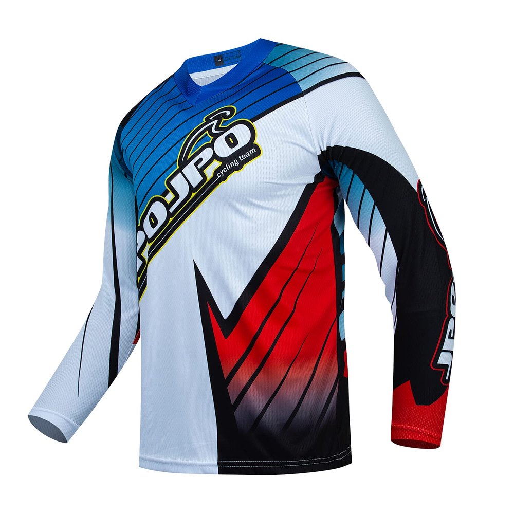 Kids Cycling Jersey Downhill Shirts 4-14 Years for Girls Boys Clothing Long Sleeve Powersports Teenagers Mountain Bike MTB Child Quick Dry Bicycle BMX Tops