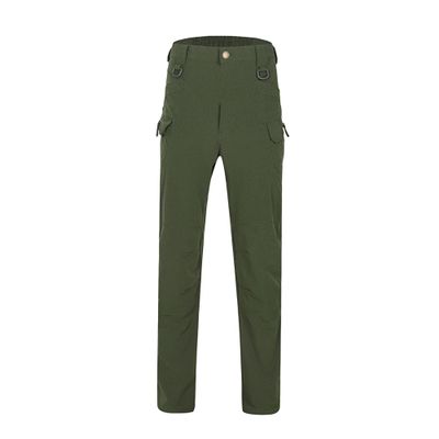 JEsilunmaMY Men's Water Resistant Tactical Pants Quick Drying Outdoor Stretch Cargo Pants Lightweight Work Hiking Trousers (Army Green,3X-Large)