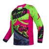 Kids Cycling Jersey Downhill Shirts 4-14 Years for Girls Boys Clothing Long Sleeve Powersports Teenagers Mountain Bike MTB Child Quick Dry Bicycle BMX Tops view 1