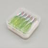 KTGCOZS Pack of 5 Minnow Fly Salmon Trout Sea Bass Steelhead Minnow Fly Fishing Flies Lure (Green 5pcs) view 3