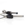 Jkjhbhged 2PC Double Head Bi-Ceramic Tip Fly Tying Bobbin Holder for Standard Bobbin Fishing Flies Lure Baits Making Tool, Black view 2