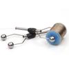 Jkjhbhged 2PC Double Head Bi-Ceramic Tip Fly Tying Bobbin Holder for Standard Bobbin Fishing Flies Lure Baits Making Tool, Black view 4