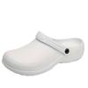 Hhhchpm Unisex EVA Clogs, Comfortable, Durable, Non-Slip, Oil-Resistant, Waterproof, Professional Chef & Nurse Work Shoes, Casual Style, Kitchen Shoes (12,White) view 1
