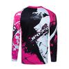 Kids Cycling Jersey Downhill Shirts 4-14 Years for Girls Boys Clothing Long Sleeve Powersports Teenagers Mountain Bike MTB Child Quick Dry Bicycle BMX Tops view 2