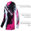 Kids Cycling Jersey Downhill Shirts 4-14 Years for Girls Boys Clothing Long Sleeve Powersports Teenagers Mountain Bike MTB Child Quick Dry Bicycle BMX Tops view 3