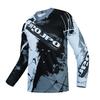 Kids Cycling Jersey Downhill Shirts 4-14 Years for Girls Boys Clothing Long Sleeve Powersports Teenagers Mountain Bike MTB Child Quick Dry Bicycle BMX Tops view 1