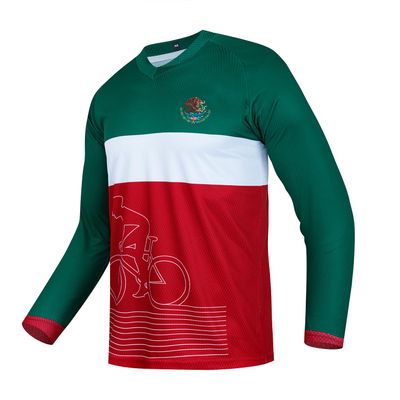 Kids Cycling Jersey Downhill Shirts 4-14 Years for Girls Boys Clothing Long Sleeve Powersports Teenagers Mountain Bike MTB Child Quick Dry Bicycle BMX Tops