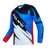 Kids Cycling Jersey Downhill Shirts 4-14 Years for Girls Boys Clothing Long Sleeve Powersports Teenagers Mountain Bike MTB Child Quick Dry Bicycle BMX Tops view 1