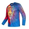 Kids Cycling Jersey Downhill Shirts 4-14 Years for Girls Boys Clothing Long Sleeve Powersports Teenagers Mountain Bike MTB Child Quick Dry Bicycle BMX Tops view 1