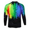 Kids Cycling Jersey Downhill Shirts 4-14 Years for Girls Boys Clothing Long Sleeve Powersports Teenagers Mountain Bike MTB Child Quick Dry Bicycle BMX Tops view 2