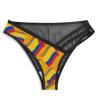 Flag of Colombia Women's Underwear T-Back Thongs Sexy Bikini Panty Brief G-String Panties view 3