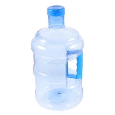 Sosoport 5l Portable Water Bottle Pc Material Mineral Water Barrel Handle for Car and Home Use Random Style