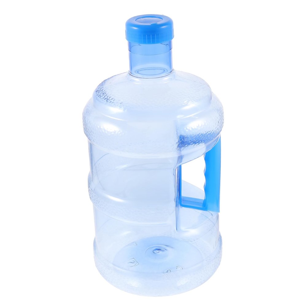 Sosoport 5l Portable Water Bottle Pc Material Mineral Water Barrel Handle for Car and Home Use Random Style