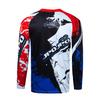 Kids Cycling Jersey Downhill Shirts 4-14 Years for Girls Boys Clothing Long Sleeve Powersports Teenagers Mountain Bike MTB Child Quick Dry Bicycle BMX Tops view 2