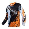 Kids Cycling Jersey Downhill Shirts 4-14 Years for Girls Boys Clothing Long Sleeve Powersports Teenagers Mountain Bike MTB Child Quick Dry Bicycle BMX Tops view 1