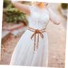 OATIPHO Women Woven Shell Waist Belt Bohemian Style Fashion Accessory for and Pants Elegant Decorative Design for Casual and Formal Occasions view 4