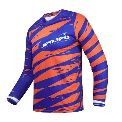 Kids Cycling Jersey Downhill Shirts 4-14 Years for Girls Boys Clothing Long Sleeve Powersports Teenagers Mountain Bike MTB Child Quick Dry Bicycle BMX Tops