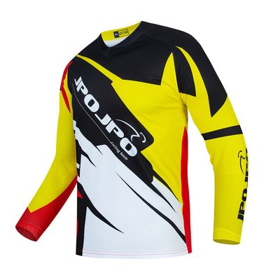 Kids Cycling Jersey Downhill Shirts 4-14 Years for Girls Boys Clothing Long Sleeve Powersports Teenagers Mountain Bike MTB Child Quick Dry Bicycle BMX Tops