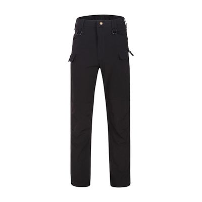 JEsilunmaMY Men's Water Resistant Tactical Pants Quick Drying Outdoor Stretch Cargo Pants Lightweight Work Hiking Trousers (Black,X-Large)