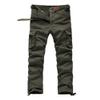 Men's Multi-Pocket Ripstop Tactical Pants Lightweight Outdoor Hiking Work Pants Loose Straight Cargo Trousers (Army Green2,28) view 1
