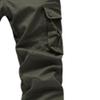 Men's Multi-Pocket Ripstop Tactical Pants Lightweight Outdoor Hiking Work Pants Loose Straight Cargo Trousers (Army Green2,28) view 3