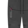 JEsilunmaMY Men's Casual Cargo Joggers Pants Tapered Sweatpants for Workout Gym Outdoor Hiking Pants with Zipper Pockets (Dark Grey,3X-Large) view 3