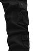 Men's Multi-Pocket Ripstop Tactical Pants Lightweight Outdoor Hiking Work Pants Loose Straight Cargo Trousers (Black2,28) view 3