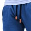 JEsilunmaMY Casual Joggers Pants for Men Lightweight Cotton Drawstring Cargo Pants Outdoor Hiking Workout Training Sweatpants (Blue,Large) view 2
