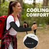 UV Sun Protection Compression Arm Sleeves for Men & Women,Cooling Athletic Sports Sleeve for Football, Golf,Volleyball view 3