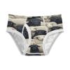 ALAZA Hipster Sheep Black White Boys' Briefs Soft Underwear Available in Sizes 2t view 1