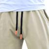 JEsilunmaMY Casual Joggers Pants for Men Lightweight Cotton Drawstring Cargo Pants Outdoor Hiking Workout Training Sweatpants (Apricot,X-Large) view 2