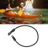 Locadence Kayak Paddle Leash, Anti Miss Elastic Safety Lanyard Strap with C Type Buckle, Portable Leash Lanyard Rope for Kayaks, Canoes and Fishing Boats view 4