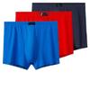 2 Pieces Men Underwear Briefs Male Boxer Solid Panties Shorts Men's Cotton Underpants Breathable Man Boxers view 4