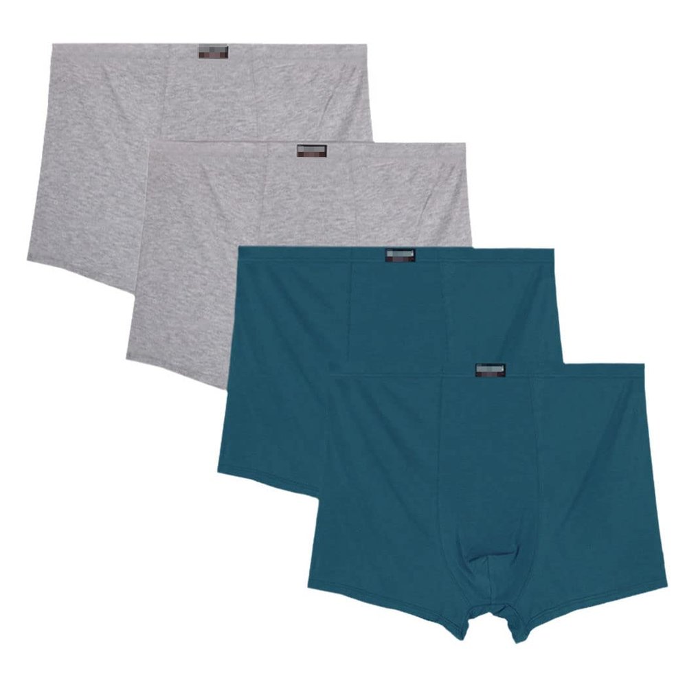 4Pcs/Lot Oversize Men Boxer Shorts Mens Panties Men Underwer Panties Man Underwer Boxer