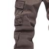JEsilunmaMY Men's Ripstop Camo Tactical Pants Multi-Pockets Military Army Cargo Pants Outdoor Hiking Combat Work Trousers (Brown,34) view 4