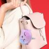 AOKWAWALIY Unicorn Plush Coin Purses 2 Pcs Cute Unicorn Coin Pouch Girl Birthday Ideas Small Kawaii Animal Plush Wallet with Keychain Zipper view 2
