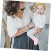 SAFIGLE 4pairs Adorable Newborn Clothing Set of Spandex Mittens Socks for Soft and Comfortable Socks for Every Occasion view 2