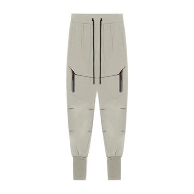 JEsilunmaMY Men's Casual Cargo Joggers Pants Tapered Sweatpants for Workout Gym Outdoor Hiking Pants with Zipper Pockets (Apricot,X-Large)