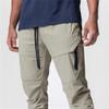 JEsilunmaMY Men's Casual Cargo Joggers Pants Tapered Sweatpants for Workout Gym Outdoor Hiking Pants with Zipper Pockets (Apricot,X-Large) view 4