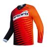 Kids Cycling Jersey Downhill Shirts 4-14 Years for Girls Boys Clothing Long Sleeve Powersports Teenagers Mountain Bike MTB Child Quick Dry Bicycle BMX Tops view 1